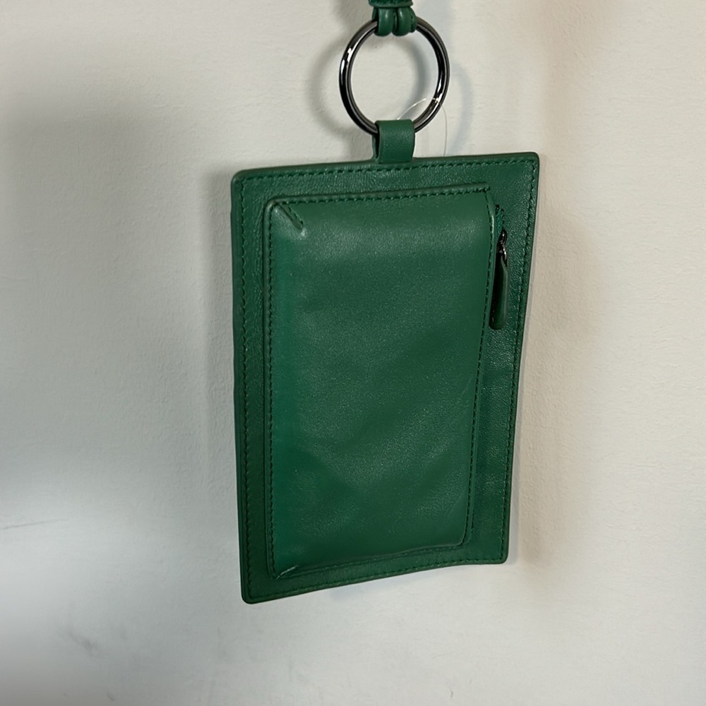 Free People Suns Out Crossbody Purse Pouch Leather Golf Green Concert NEW - Picture 6 of 13